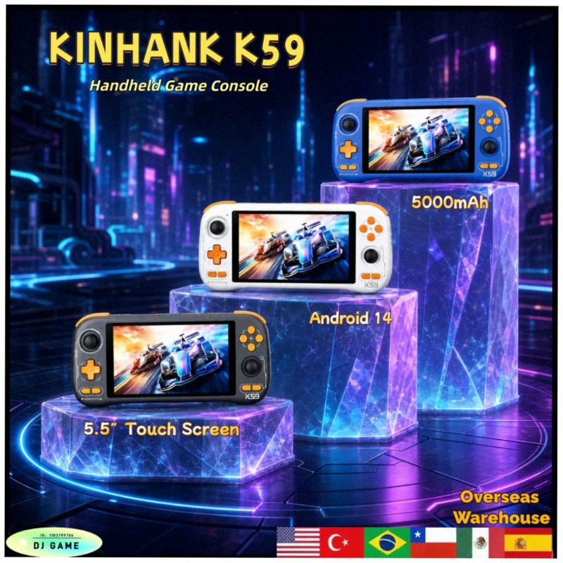 Konsola do gier KINHANK K59, p – Gaming Console Under 5000 recenzja i cena