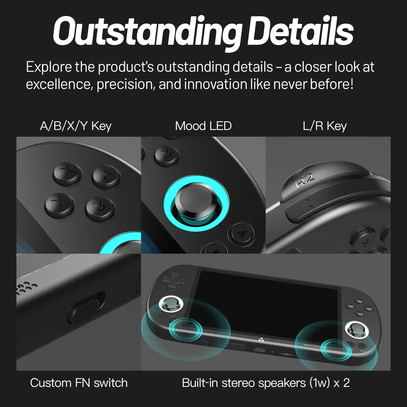 TRIMUI SMART PRO Przenośna Kon – Gaming Console Under 5000 recenzja i cena
