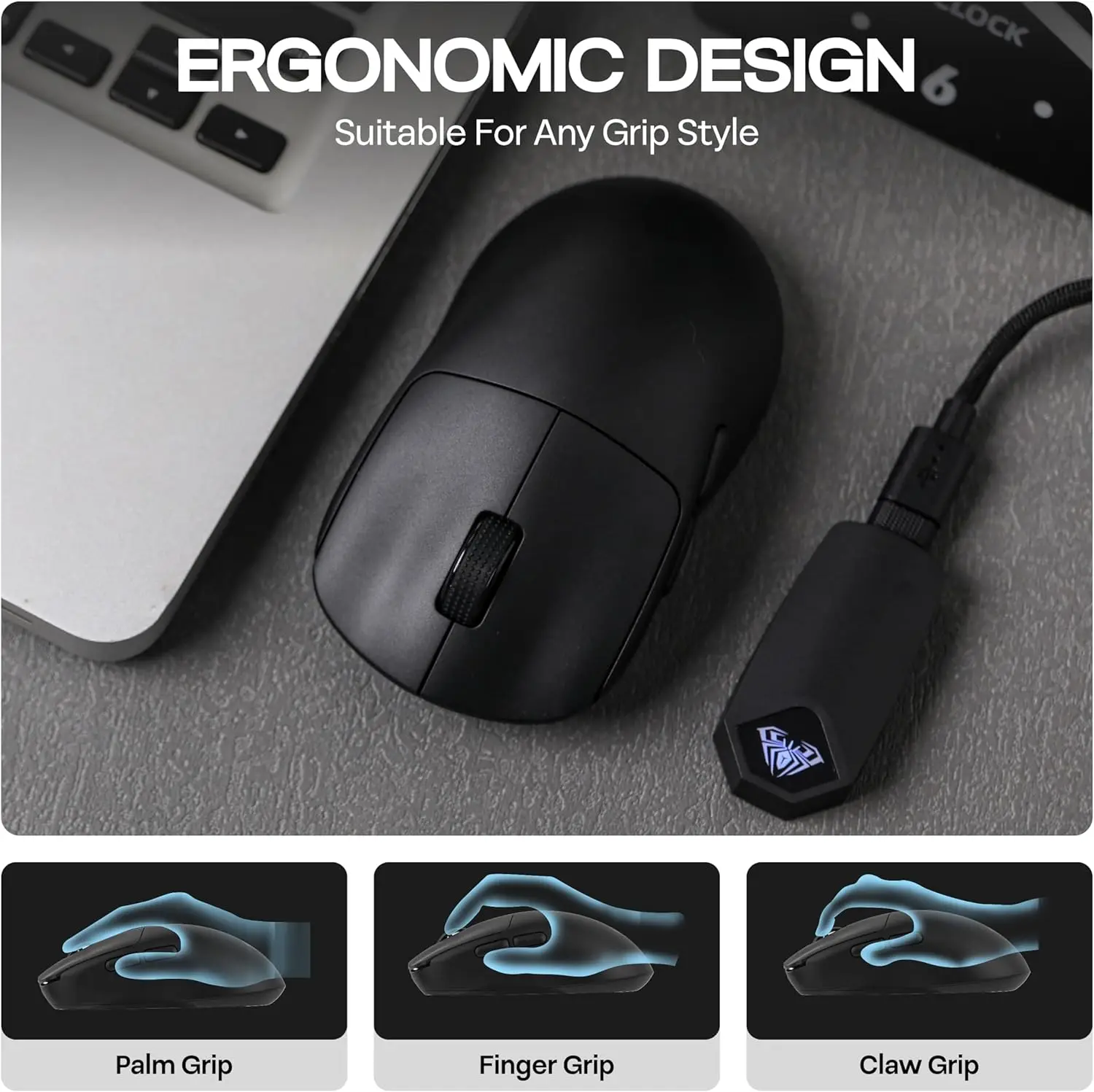 Mysz gamingowa AULA SC800 USB- – Gaming Console Buttons recenzja i cena