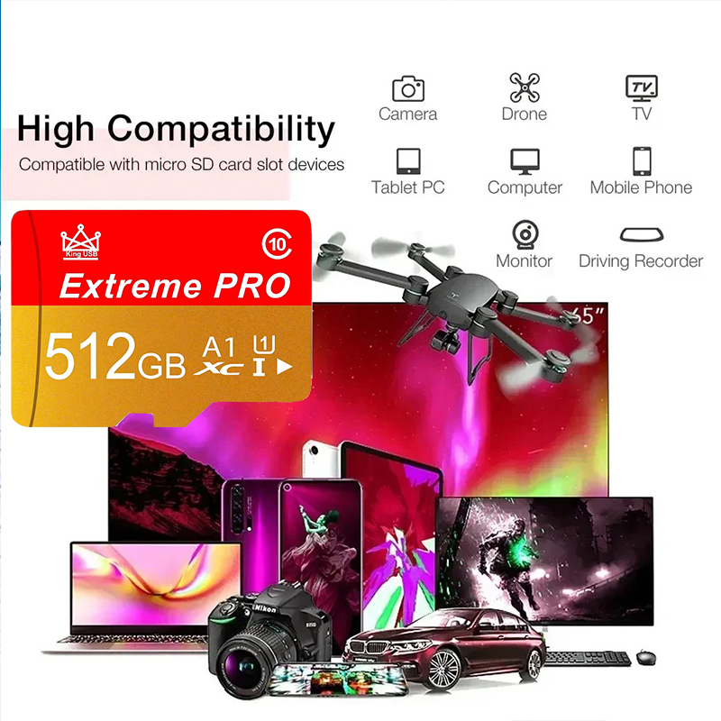 Karty SD Premium 512GB 256GB 3 – Gaming Console For Phone recenzja i cena
