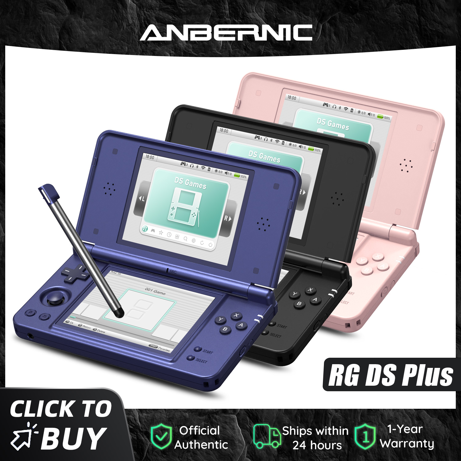 Anbernic RG DS Plus – przenośn – Gaming Console Under 5000 recenzja i cena